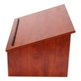 thumbnail image 7 of Portable Tabletop Lectern, Classroom Presentation Lectern, Table Top Lectern Rectangular Environmentally Friendly Paint-free Tabletop Lectern, 7 of 7