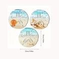 thumbnail image 2 of Ocean Decor -3 Pcs Summer Coastal Wall Decor Bathroom Beach Blue Wall Art Sea Turtle Surfboard Seahorse Starfish Seashell Conches Crabs Sea Life Decor for Bedroom Home, 2 of 5