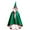 Green, variant on qolati Women Fleece Warm Hooded Cloak Green Robe Santa Claus Winter Coat Cape Xmas Party Holiday Merry Christmas Costumes Green Free Size