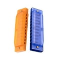 thumbnail image 1 of Streamlined Body Harmonica For Beginners 2Pcs 4.3x1.0x0.8in, 1 of 6
