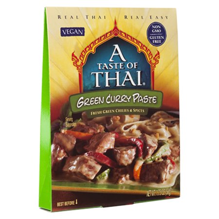 A Taste of Thai Green Curry Paste, 1.75 Ounce -- 24 per case.
