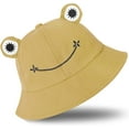 thumbnail image 2 of Frog Bucket Hat for Women/Men, Foldable Lightweight Sun Hat for Summer Spring, Wide Brim Frog Hat for Adult, Teen, Kids, 2 of 8