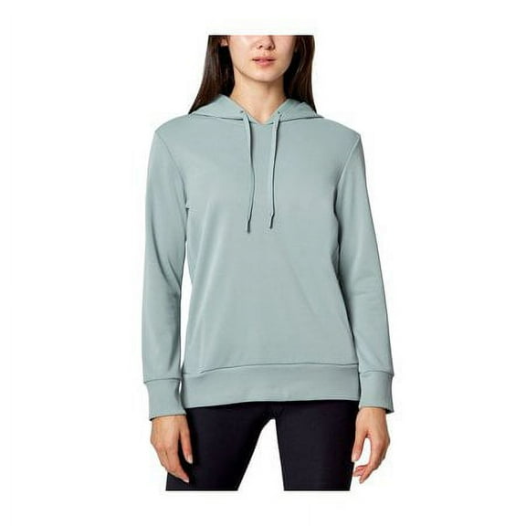 Mondetta Womens Hooded Pullover,Abysis Green,X-Large