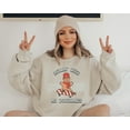 thumbnail image 3 of Rollin With My Doughmies Sweater, Vintage Christmas, Christmas Sweatshirt, Women's Cute Santa, Xmas Graphic Pullover, Holiday Ugly Sweater 1302946987, 3 of 5