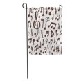 thumbnail image 1 of JSDART Music Musical Notes Drawn Hand Sketch Doodle Pattern Garden Flag Decorative Flag House Banner 28x40 inch, 1 of 2