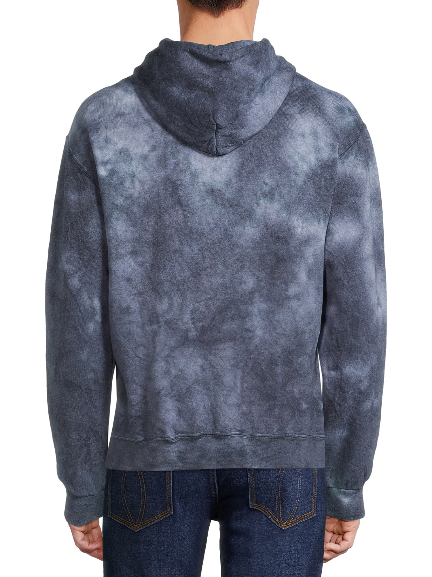 Netflix Stranger Things Eleven Reach Men's & Big Men's Tie Dye Hoodie Sweatshirt, Men's Stranger Things Hoodies