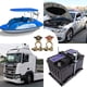 thumbnail image 4 of 2 pares de terminales de batería, conectores de batería para coche, barco, con tuerca de mariposa, para automóvil, motocicleta, barco, camión, caravana, vehículo eléctrico, rojo+negro JM, 4 of 5
