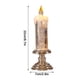 thumbnail image 3 of LADIGASU Vela de Cristal Romántica Led con Purpurina Giratoria Que Cambia de Color 160Ml Ofertas Del Día 1X Luz de Vela, 3 of 7