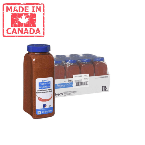 McCormick Imperial Spice Cayenne Pepper 450g (0.99 lbs) (12/Case)