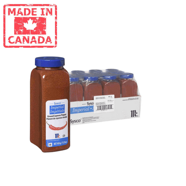McCormick Imperial Épice Poivre de Cayenne 450 g (0,99 Lb) (12/caisse)