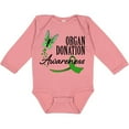 thumbnail image 3 of Inktastic Organ Donation awareness- butterfly green ribbon Boys or Girls Long Sleeve Baby Bodysuit, 3 of 5