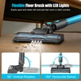 thumbnail image 3 of CareVac Cordless Stick Vacuum Cleaner Lightweight for Carpet Hard Floor Pet Hair Led Display V11, 3 of 11