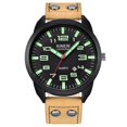 thumbnail image 2 of Resicozy Men Watches Watch Sport Round Dial Watches Wrist Watch with Date Casual Strap 2026 Khaki, 2 of 2