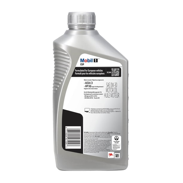 Mobil 1 0W-30 4pk - Heavy equipment oil for manufacturing