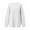 White, variant on Womens Sweatshirt Women's Solid Sweatshirt Women's Fashion Casual Solid Color Crew Neck Loose Long Sleeved Hoodie