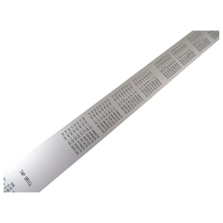 NeosKon H101-E 600 mm Rigid Zero Glare Metric Machinist Ruler/Rule Scale  .5 mm & mm 