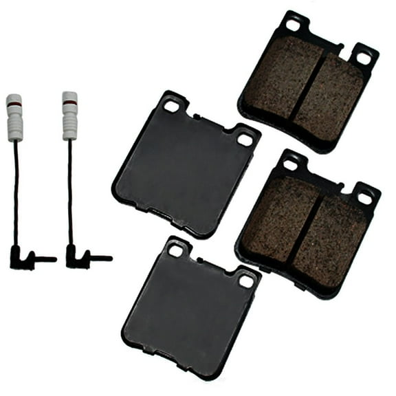 Disc Brake Pad Set Fits select: 1996-2003 MERCEDES-BENZ E, 1994-2002 MERCEDES-BENZ SL