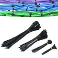 thumbnail image 1 of Bridas para Cables con Cremallera de 200 Piezas con Bridas para Cables Grandes de Resistencia a la Tracción de 120 Libras para Juntas Cercas Automotrices ANGGREK Otros, 1 of 8