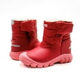 thumbnail image 7 of Hunter Boys Intrepid Insulated Snow Boots, Vital Burgundy \ Purring Pink,3 M US, 7 of 7