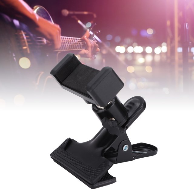 Soporte De Clip Para Guitarra, Abrazadera Para Teléfono Con Clip Para Guitarra Soporte Para Teléfono Con Soporte Para Guitarra Para Principiantes Para Amantes De La Guitarra