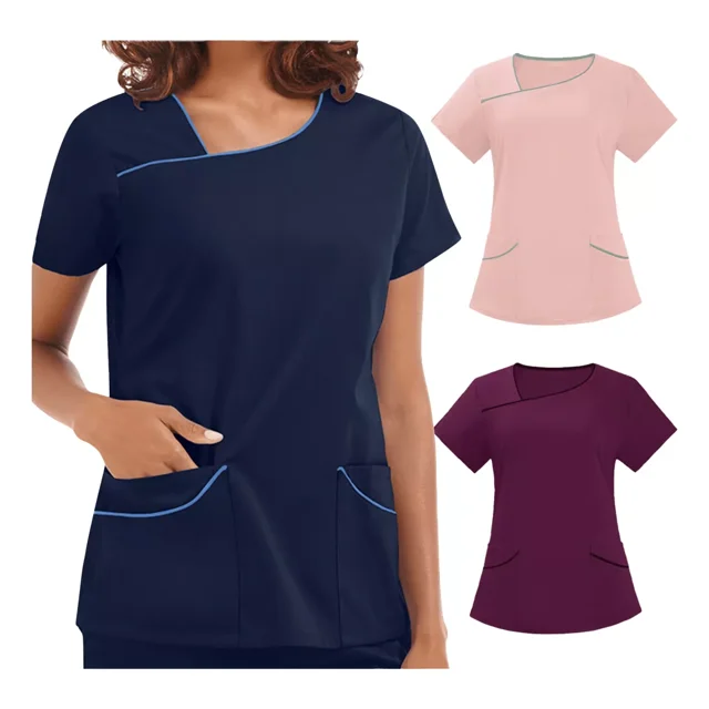 Uniforme De Mujer Scrub Hospital Enfermera Top De Trabajo