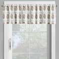 thumbnail image 2 of Ambesonne Salmon Window Valance, Basic Hand Drawn Leaves Art, 42" x 12", Pale Sage Green Salmon, 2 of 5