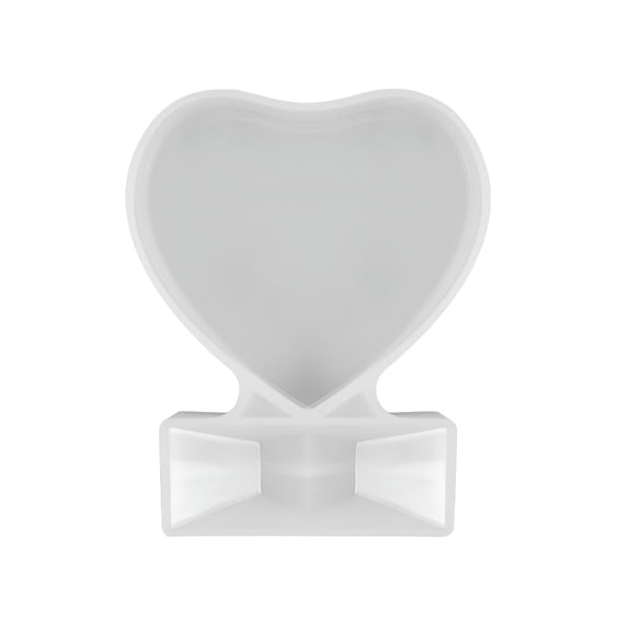 ACDANC Diy Silicone Mould Rectangle Epoxy Resin Diy Photo Casting Set for Heart Shape Frame Resin Mould Home Diy Epoxy Silicone Mold,1 Set of Resin Mold