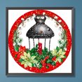 thumbnail image 2 of Pintura de diamante 5D DIY Taladro redondo completo Día de Navidad Decoración del hogar Arte FLhrweasw Nuevo, 2 of 9