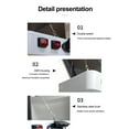 thumbnail image 3 of Wzzjkit Board Plant Growth Light Succulent Potted Plant Light LED 216 Bead Australian Specifications Planting Light Greenhouse Plant Light, 3 of 6
