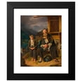 thumbnail image 2 of Franz Eybl 15x18 Black Modern Framed Museum Art Print Titled - The Beggar (1837), 2 of 5