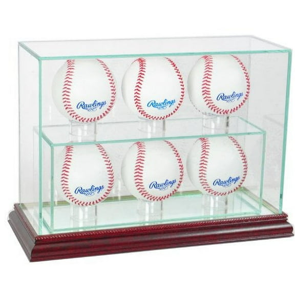 Perfect Cases and Frames Six Upright Baseball Display Case