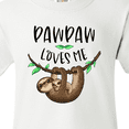 thumbnail image 4 of Inktastic Pawpaw Loves Me Cute Sloth and Baby Youth T-Shirt, 4 of 5