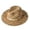 Khaki, variant on Classic Panama Hat for Outdoor and Travel - Wide Brim Boater Sun Hat for Beach Relaxation and Everyday Use, Light Pink