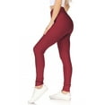 thumbnail image 2 of Women's Ruched High Waist Workout Running Yoga Leggings with Pockets, 2 of 6