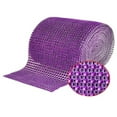 thumbnail image 2 of Ludlz Crystal Rhinestone Ribbon 1 Yards Diamond Sparkling Bling Ribbons Roll Banding Belt Wrap for Wedding Cakes Birthday Crafts Decorations Mesh Wrap Wedding Decoration, 2 of 7