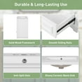 thumbnail image 6 of Euroco 30" Luxurious Bathroom Vanity with Ceramic Sink, Bathroom Vanities Cabinet with 2 large Soft Closing Doors, Solid Wood Frame Bathroom Storage Cabinet, 6 of 9