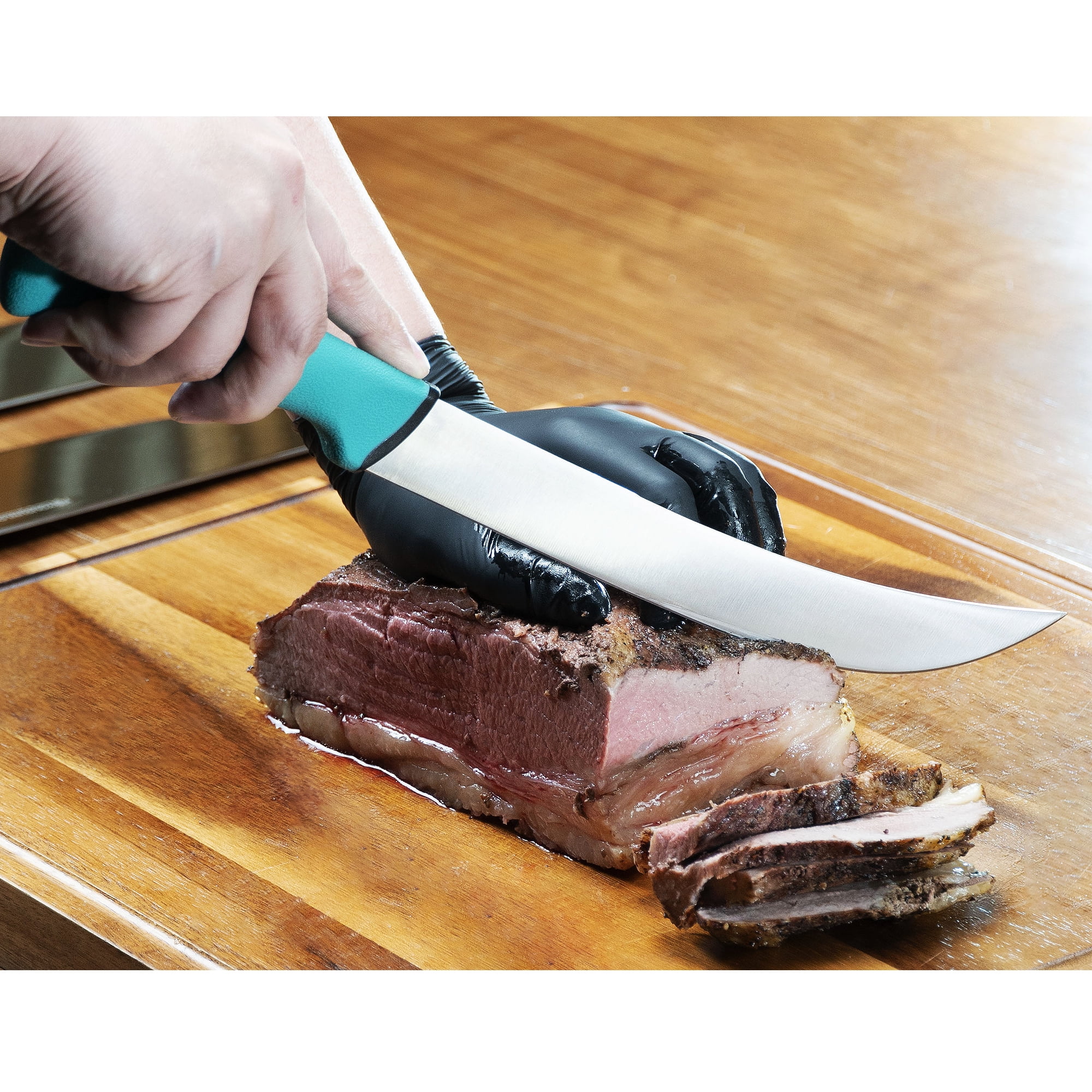 YOUSUNLONG 10-Inch High-Carbon Steel Butcher Knife for Meat & Cartilage Trimming