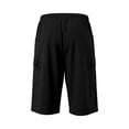 thumbnail image 4 of FhsagQ Male Cargo Short Pants for Men with Slanted Front Pockets and Backless Design for Utility Workwear Black Size L, 4 of 8