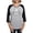 Heather/Black, variant on CafePress - Halloween Ghost Reading School Women's Baseball T Shirt - Womens Baseball Tee