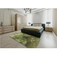 thumbnail image 5 of Ahgly Company Machine Washable Indoor Square Transitional Green Area Rugs, 8' Square, 5 of 7