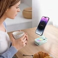 thumbnail image 5 of CoreLiving Small Desk Fan Portable Handheld Personal Fan Quiet Battery Powered Rechargeable USB Fan with Phone Holder for Summer Essentials 1 Pack, 5 of 6