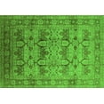 thumbnail image 1 of Ahgly Company Indoor Rectangle Oriental Green Industrial Area Rugs, 7' x 9', 1 of 4