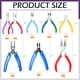 thumbnail image 2 of Set para hacer joyas Pliers Swepeet de 9 piezas con funda, 2 of 7
