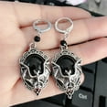 thumbnail image 6 of Gothic for Vampire Bat Jewelry Sweater Necklace Ring Earring Halloween Witch Crystal Necklace Jewelry Gift for Bat Lover, 6 of 14