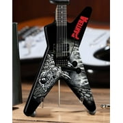 Dean Dimebag Pantera Black & White Southern Trendkill ML 10 Inch Miniature Guitar