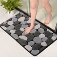 thumbnail image 1 of Felpudo absorbente de agua, antideslizante, lavable a máquina, tejido ligero, para entrada de alto tránsito, absorbente, base antideslizante duradera, 76 x 50 cm, para el hogar y la cocina., 1 of 7