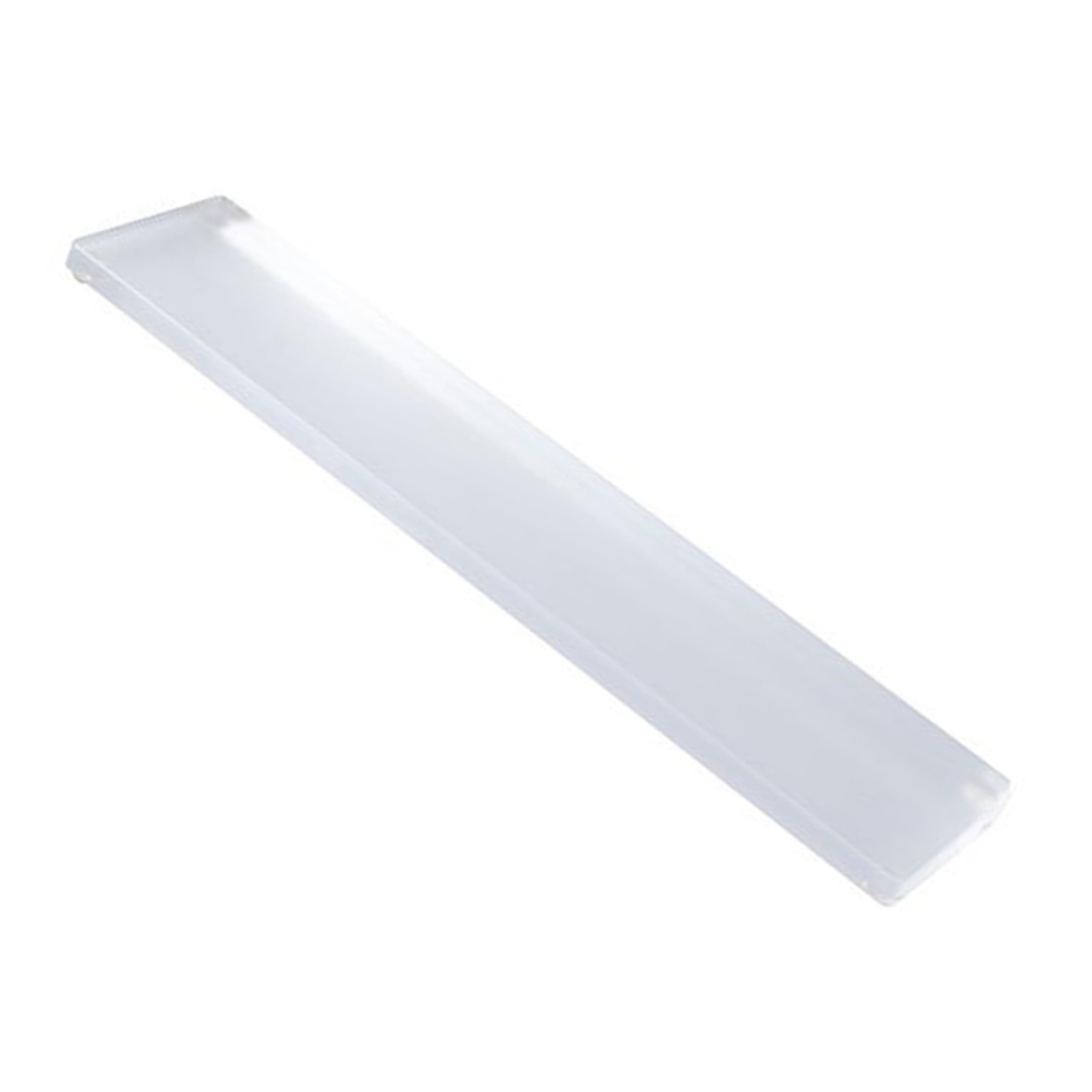 Acrylic Keyboard Wrist Rest, Transparently Ergonomic Wrist Support Pad for Typists and Gamers, Antislip Base