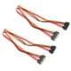 thumbnail image 5 of Cable de extensión de datos SATA de 10 piezas, 7 + 15 pines macho a hembra de 22 pines, para transmisión de datos de disco duro externo, 5 of 5