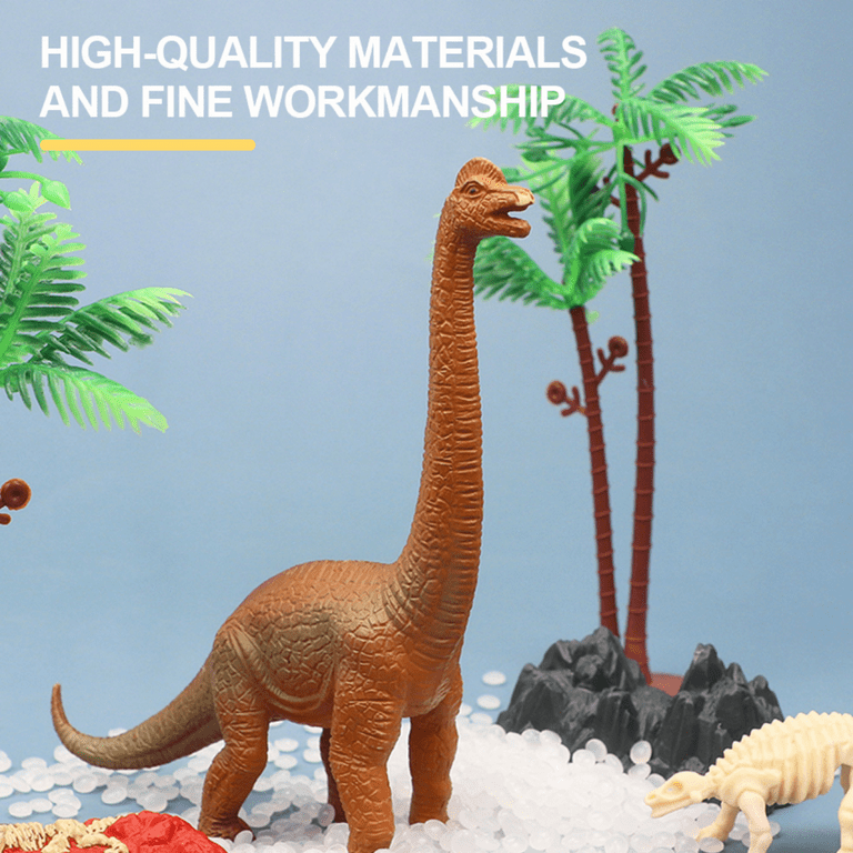 Dinosaur Toys Inovador colorido Dino Playset - Durável educacional realista  Dinosaur Playset - Brinquedos para meninos e meninas de 3 anos - Tapete de  jogo com estojo de armazenamento