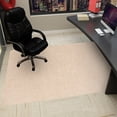 thumbnail image 5 of ANMINY Office Chair Mat for Hardwood Floor 47" x 63" Desk Chair Mat Non-Slip Home Office Protector in Living Room Study Office, Brown, 5 of 7